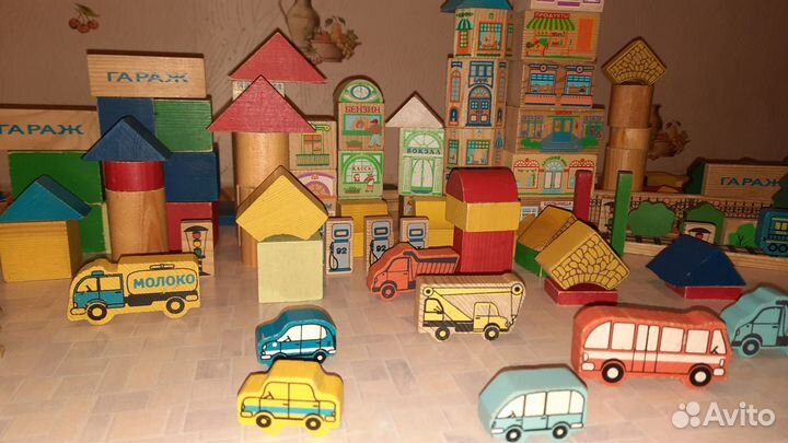 Деревянный конструктор Томик