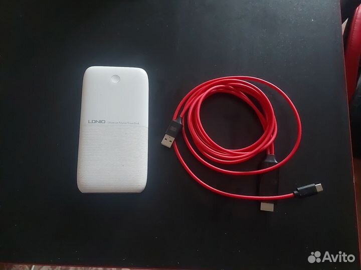 Повербанк ldnio и hdmi переходник на телефон