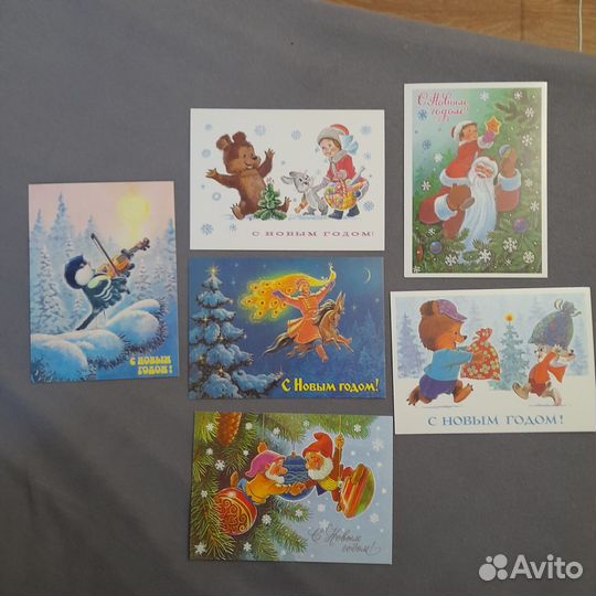 Открытки С Новым годом Владимира Зарубина