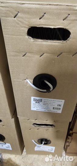 Кабель витая пара utp 5e медь ткз