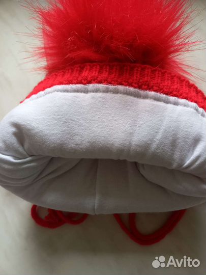 Зимняя шапка для девочки,новая