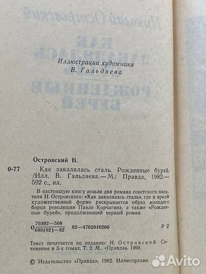 Как закалялась сталь. Рожденные бурей