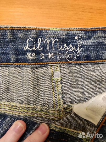 Джинсовая юбка женская