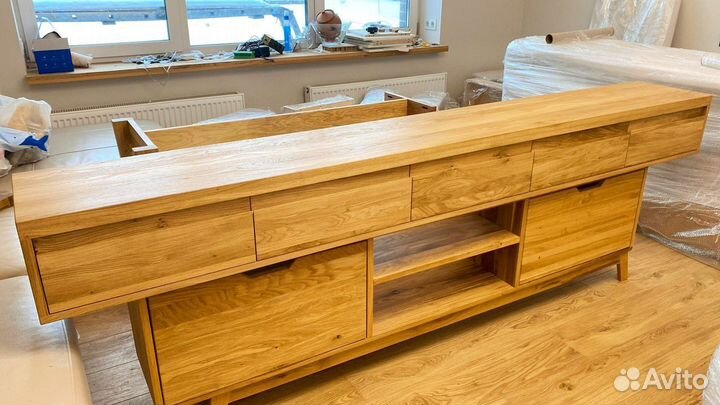 Тумба под тв из массива