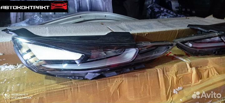 Фара дневного света левая Hyundai Santa Fe 4 тм