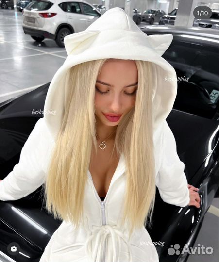 Женский комбинезон на флисе Beshopping