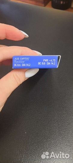 Линзы контактные Alcon air optix