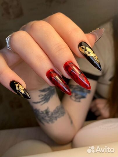 Наращивание,Маникюр на дому