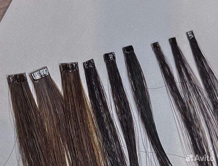 Наращивание натуральных волос