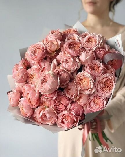 Пионовидная роза