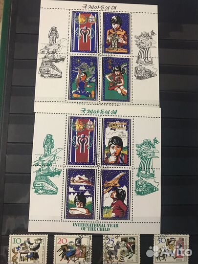 Марки: Искусство; год ребенка; фестиваль; сказки