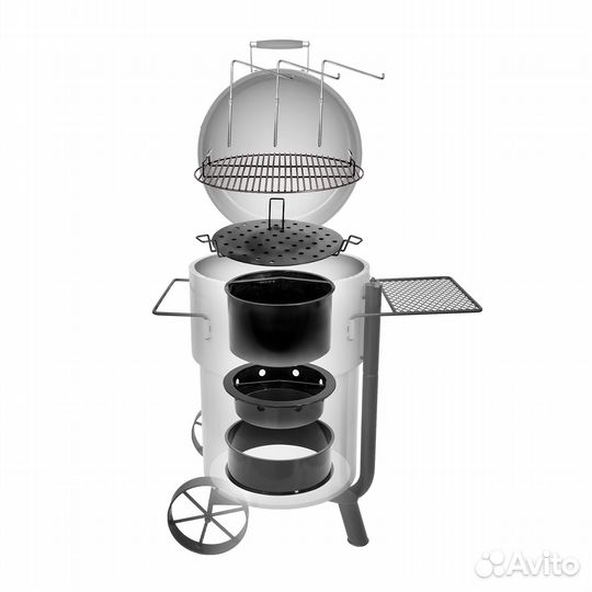 Коптильня oklahoma JOE'S drum bronco PRO