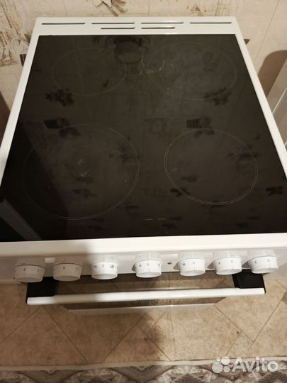 Плита электрическая горение