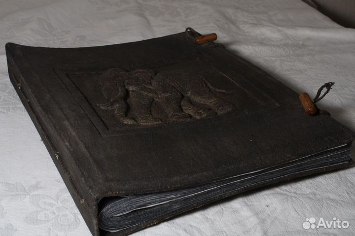 Фотоальбом ручной работы для подарка на 23 февраля