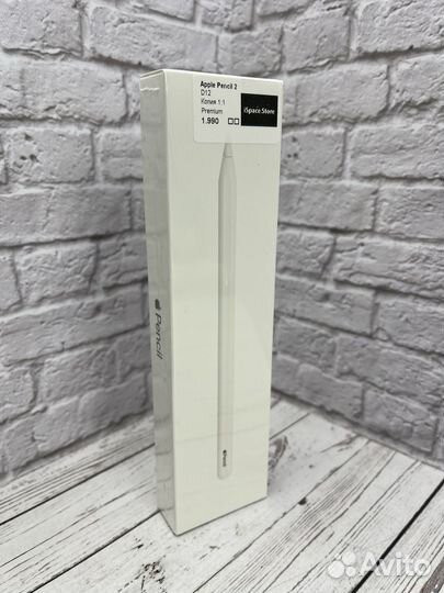 Стилус Apple Pencil 2 новый 1:1