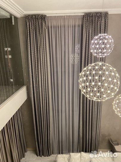 Шторы, тюль, портьеры под заказ