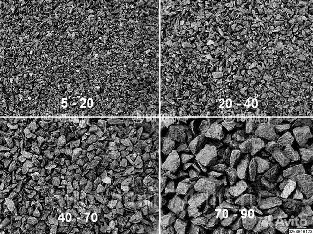 Песок Щебень