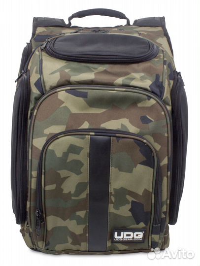 UDG Ultimate Digi BackPack Black Camo/Orange, высо