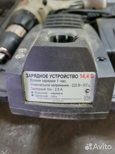 Шуруповерт, Кейс и зарядное устройство