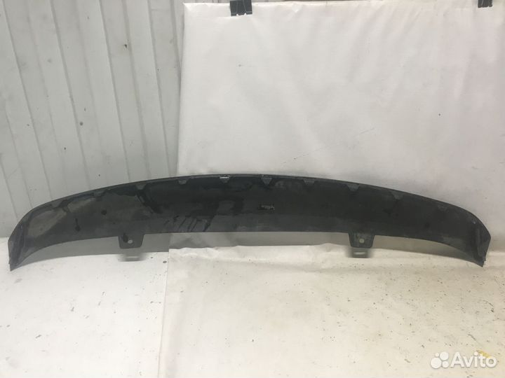 Юбка заднего бампера Hyundai Solaris 2010–2017