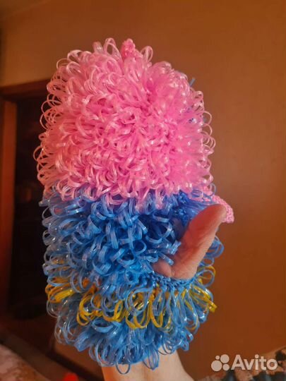 Мочалка ручной работы