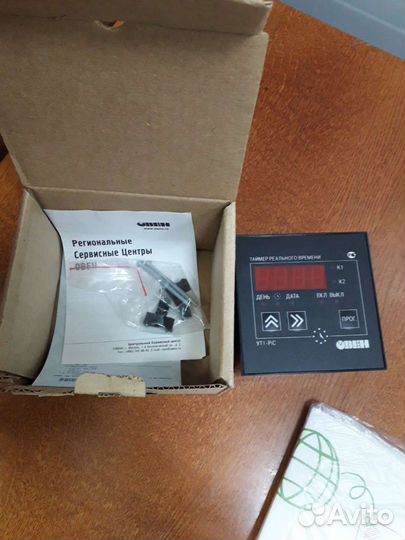 Двухканальный таймер реального времени овен ут1-Щ1
