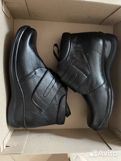 Мокасины ортопедические кожаные новые