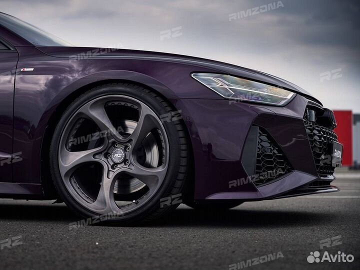 Кованые диски R21 на Audi A7. Новые диски