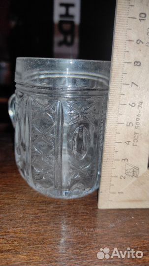 Хрустальные кружки 6 шт СССР