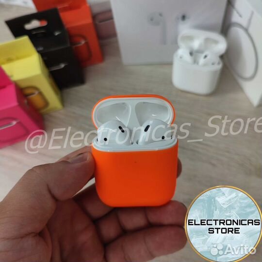 Airpods 2 Ярко-Бежевые Опт Розница