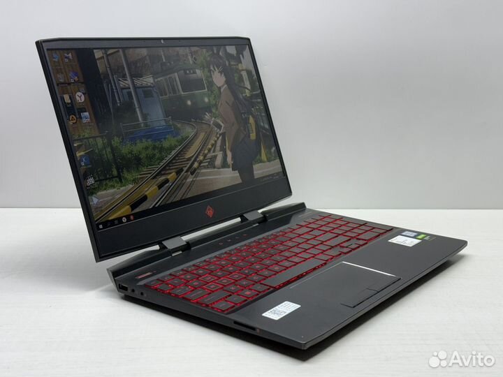 Игровой ноутбук HP Omen GTX 1650 i5 - 9300 8/128