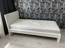 Malm мальм кровать с подъемным механизмом белый 180x200 см