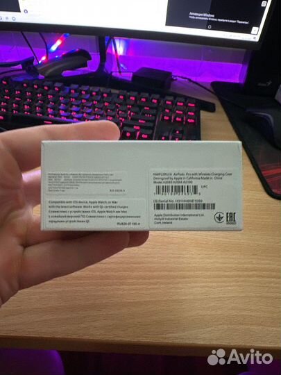 Apple airpods pro, реплика