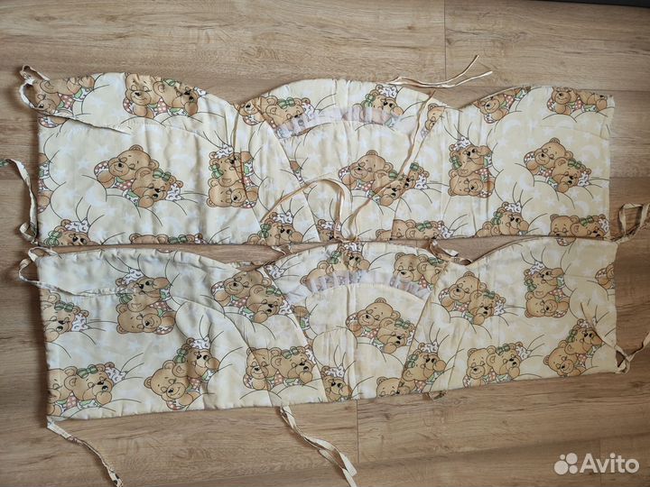 Бортики в детскую кроватку бу