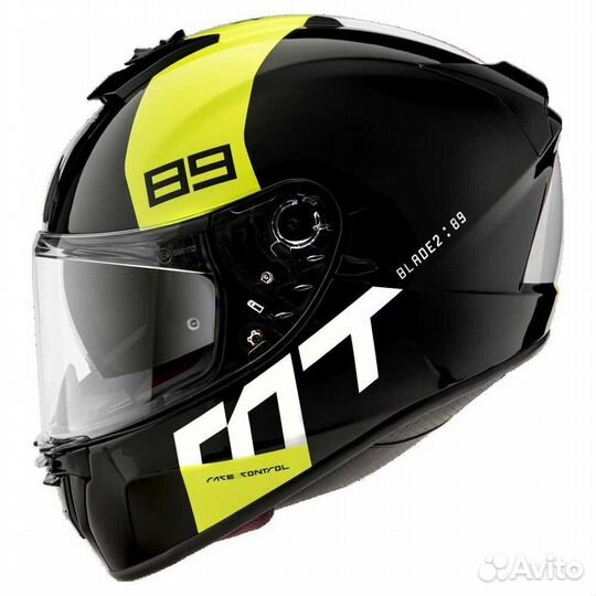 MT helmets Blade 2 SV 89 Full Face Helmet Gloss Pe