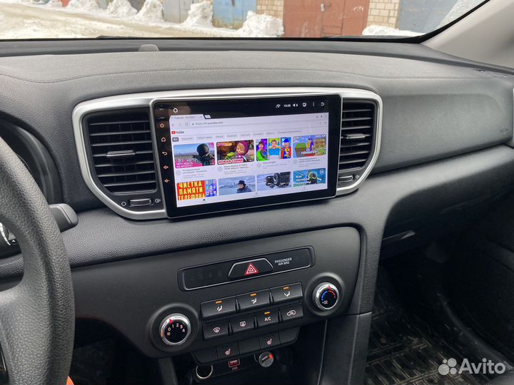 Магнитола Kia Sportge 4 2018 - н.в., есть Teyes