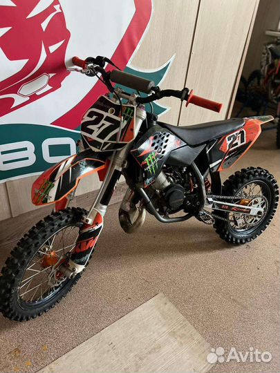Детский кроссовый мотоцикл ктм 50 sx