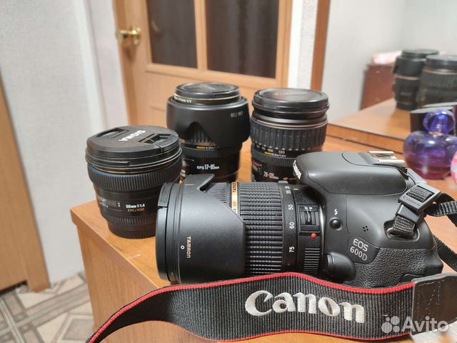 Canon 600d и объектив