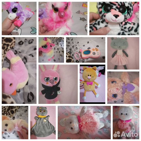 Мягкие игрушки пакетом