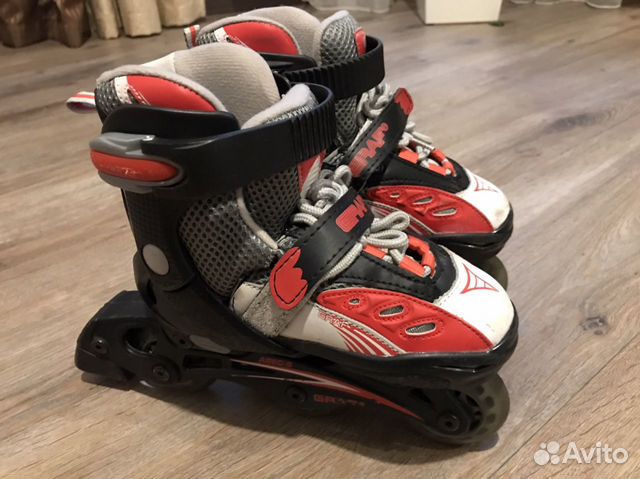 Ролики детские Graf, раздвижные, 25-28 размер