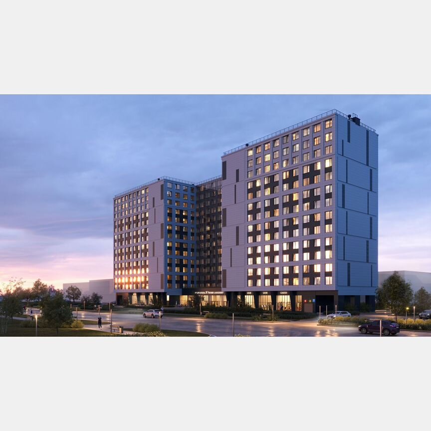 Апартаменты-студия, 31,2 м², 11/14 эт.