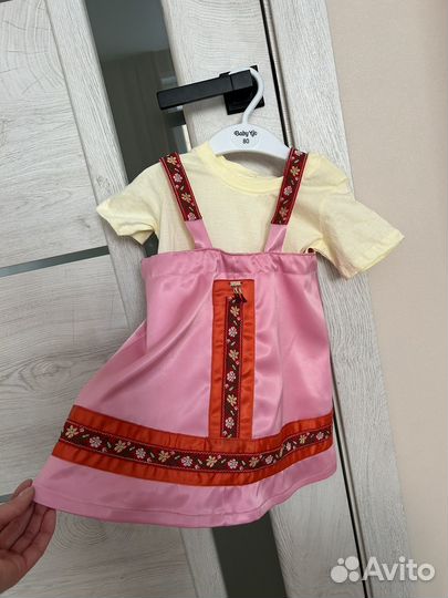 Русский народный сарафан для девочки 86
