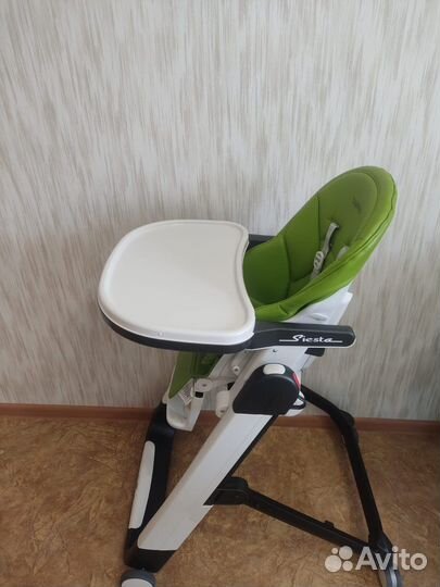 Стул для кормления peg perego siesta с доп.чехлом