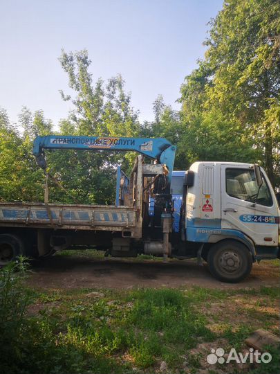 Аренда и услуги манипулятора, стрела 3 т, 8 м, борт 5 т, 5 м