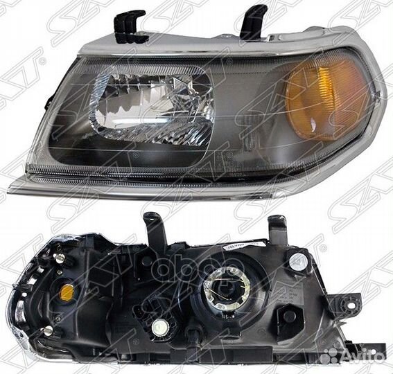 Фара mitsubishi pajero sport 00-08 LH с электр