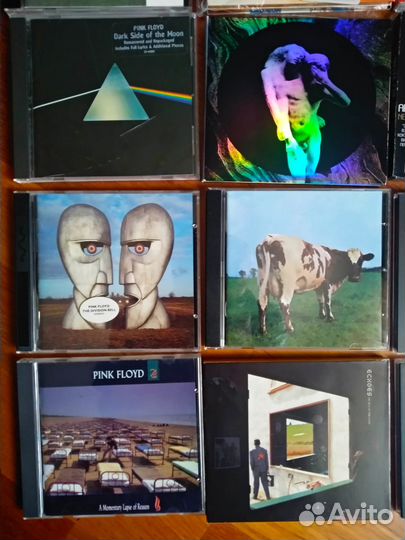 Cd диски Beatles,Pink Floyd,фирмeнные
