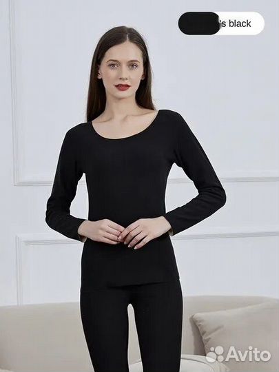 Термобелье двустороннее бесшовное с начесом