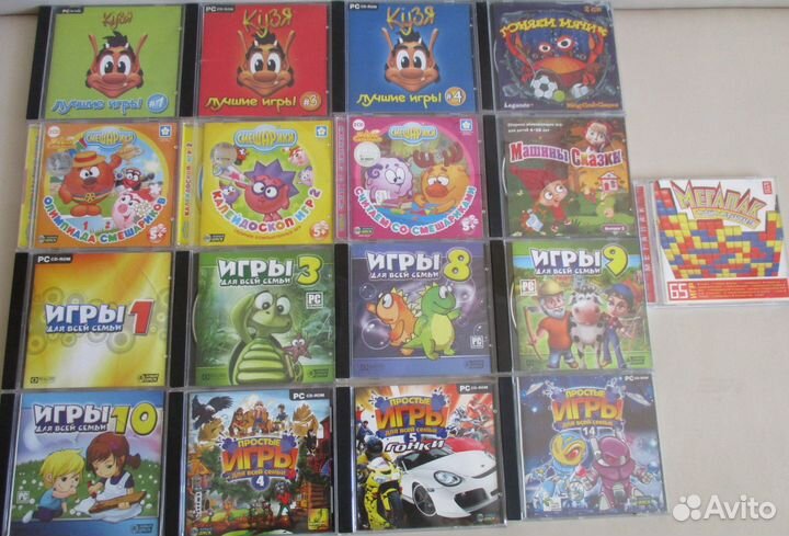 Игры на CD\DVD (Бука, Новый Диск, Руссобит-М)
