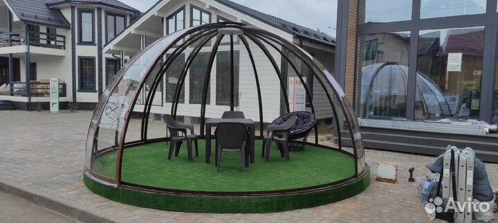 Купольная беседка, беседка Иглу