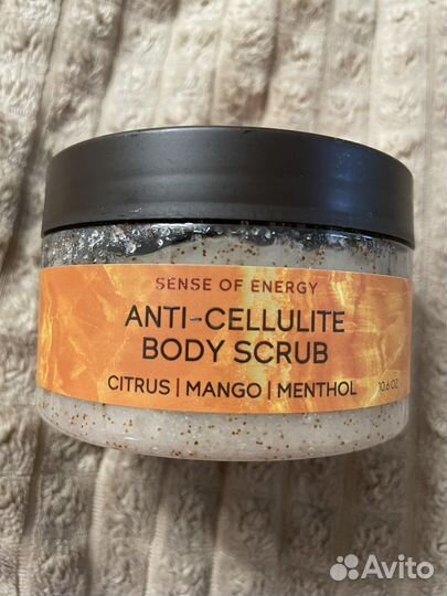 Антицеллюлитный скраб для тела zeitun